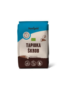 Nutrigold biologische Tapiokastärke in einer 500g Packung