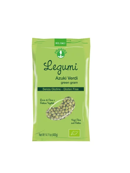 Azukibohnen Grün - Glutenfrei Biologisch 400g Probios