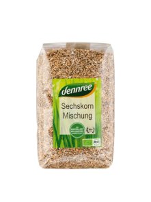 Dennree Sechskorn Mischung – Biologisch in der 1kg Packung