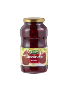 Dennree Kirschen in Wasser – Biologisch im 700g Glas