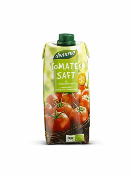 Tomatensaft – Biologisch 0,5l Dennree