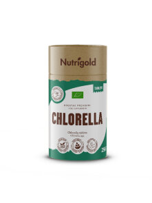 Nutrigold biologische Chlorella Tabletten in einer 250g Packung