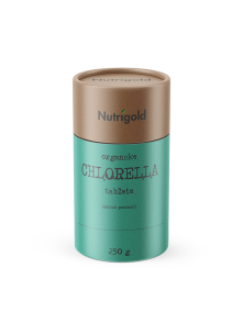 Nutrigold biologische Chlorella Tabletten in einer 250g Packung