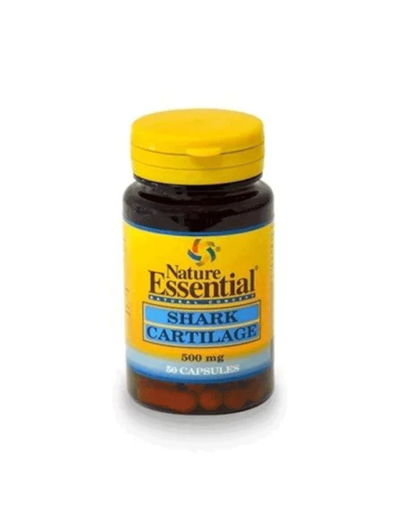 Shark Cartilage – Haifischknorpelöl 500mg – 50 Kapseln Nature Essential