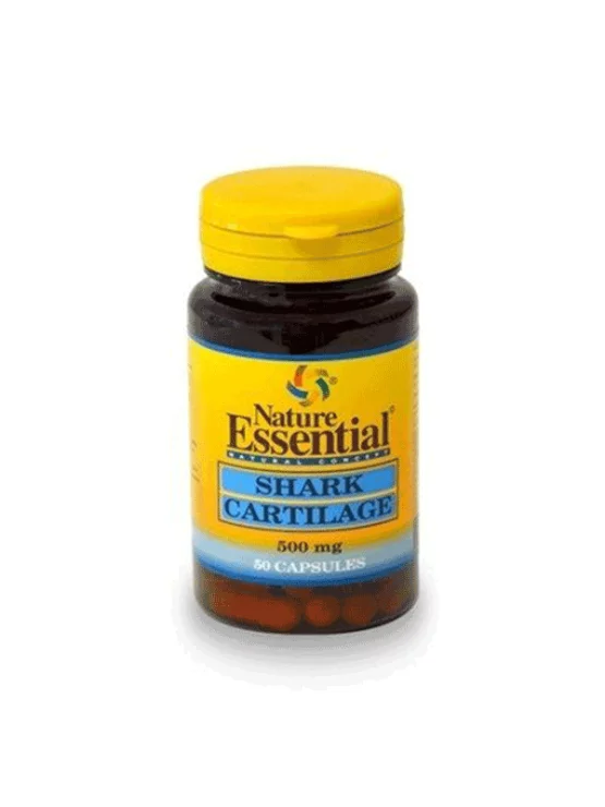 Nature Essential Shark Cartilage - Hrskavica morskog psa 500mg u bočici od 50 kapsula