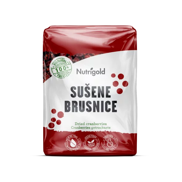 Nutrigold Getrocknete Cranberries - in einer 500 Gramm Packung