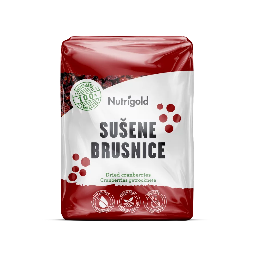 Nutrigold Getrocknete Cranberries - in einer 500 Gramm Packung