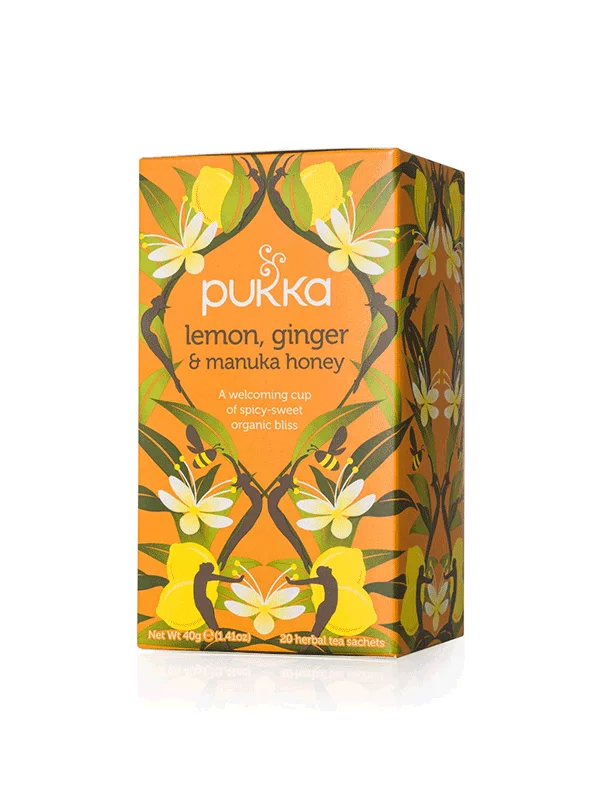 Pukka Zitrone, Ingwer & Manuka Tee in einer 34g Packung (Bio)