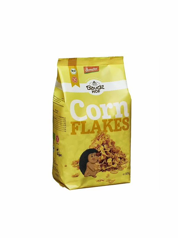 Bauck Mühle Cornflakes ohne Gluten – Biologisch in einer 325g Packung