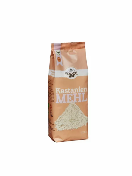 Bauck Mühle Glutenfreies Kastanienmehl – Biologisch in einer 350g Packung