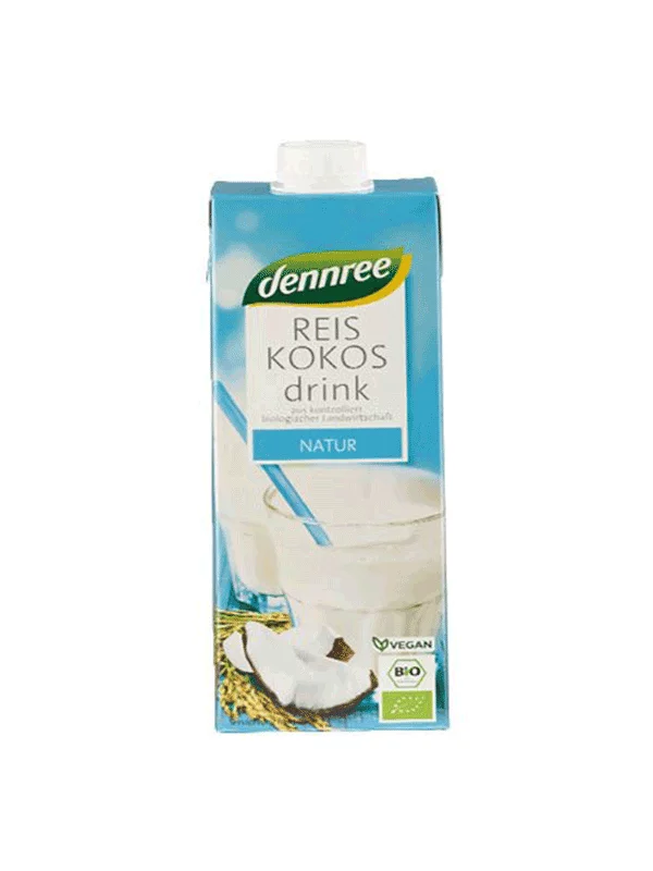 Reis-Kokos Drink – Biologisch 1000ml Dennree
