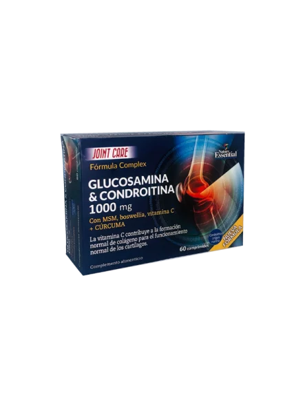 Glucosamin + Chondroitin 1000mg – 60 Tabletten Nature Essential