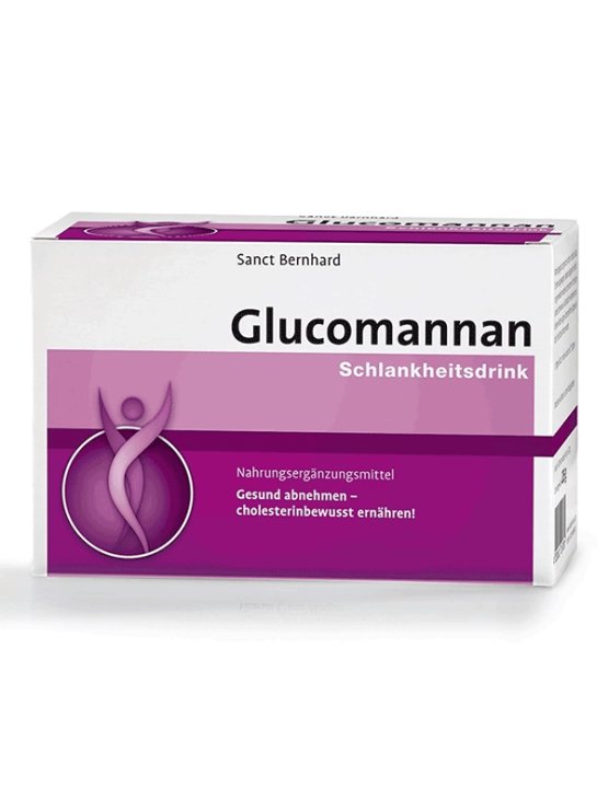 Glucomannan – Schlankheitsgetränk 42x3g Kräuterhaus Sanct Bernhard