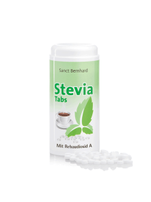 Stevia Tabletten mit Rebaudiosid A 600 Tabletten – 40g Kräuterhaus Sanct Bernhard