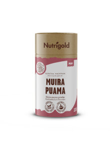 Nutrigold Muira Puama Pulver in einer 200 Gramm Packung