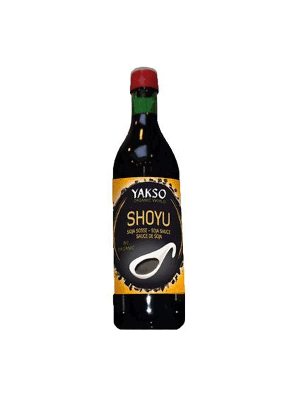 Yakso Shoyu-Sojasauce – Biologisch in einer 500ml Flashe