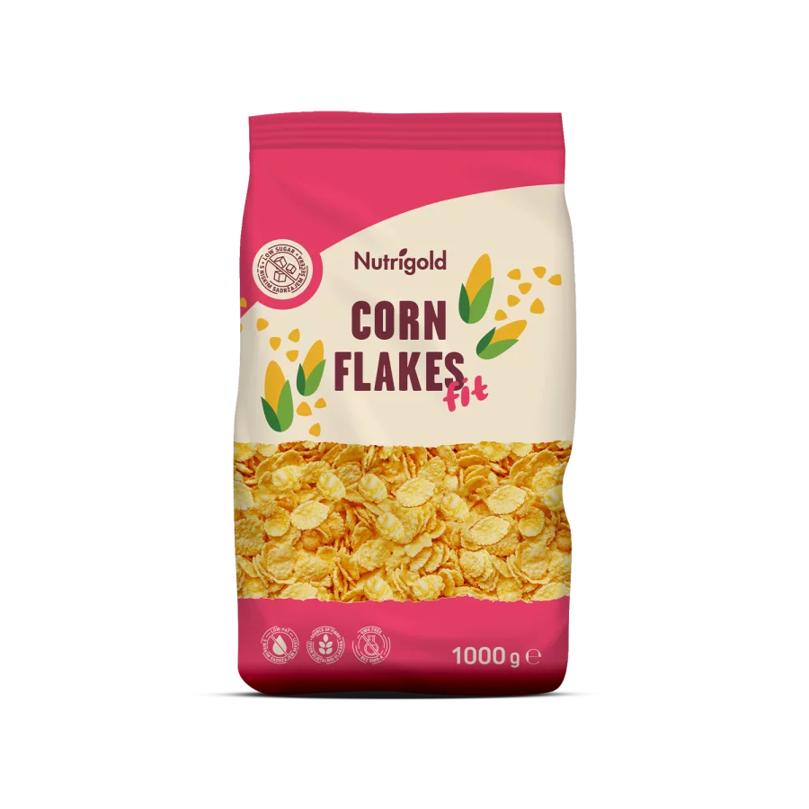 Nutrigold Cornflakes Fit in einer 1000g Packung