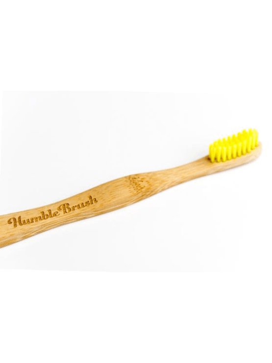 Bambuszahnbürste Soft Yellow - Humble Brush