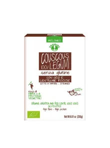 Probios Couscous aus Kichererbsen und roten Linsen – Biologisch in einer 250g Packung