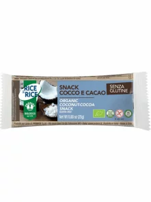 Probios Reiswaffel mit Kokosnussfüllung – Biologisch  in Verpackung von 25g