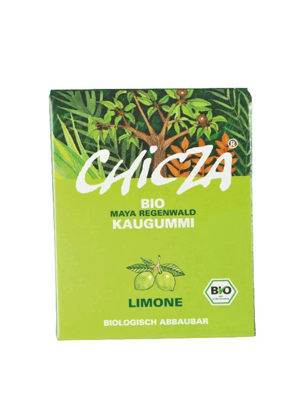 Chicza Kaugummi Zitrone – Biologisch in einer 30g Packung