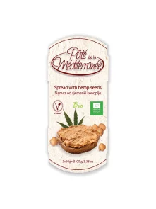 Kichererbsenaufstrich mit Hanf – Biologisch 100g Vegetariana