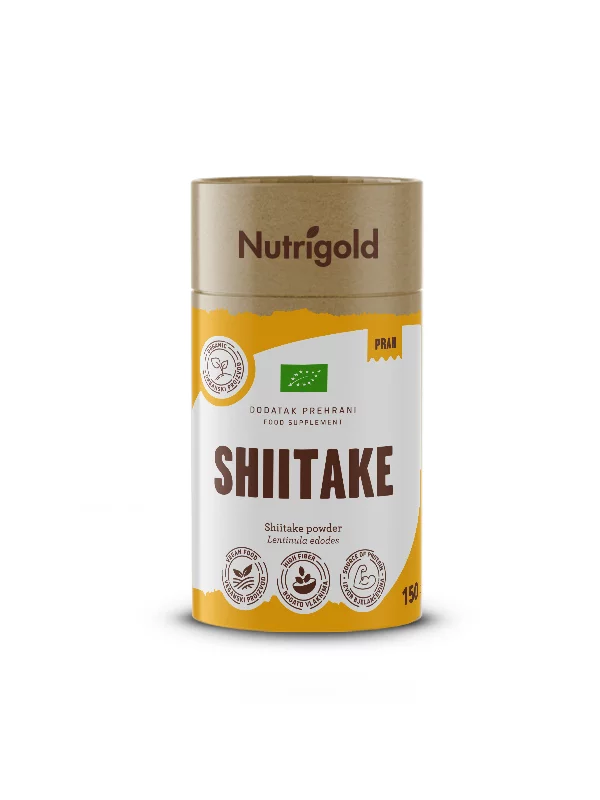 Nutrigold Shiitake-Pulver – Biologisch – von 150g