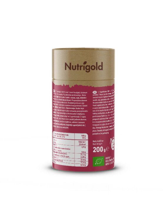 Nutrigold Anispulver in druchsichtiger 200 Gramm Packung