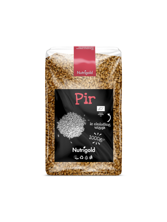 Nutrigold Dinkel geschält in Kunststoffverpackung - Biologisch - 1000g