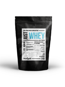Nutrigold Just Whey Proteinkonzentrat 80% in einer 1000g Packung
