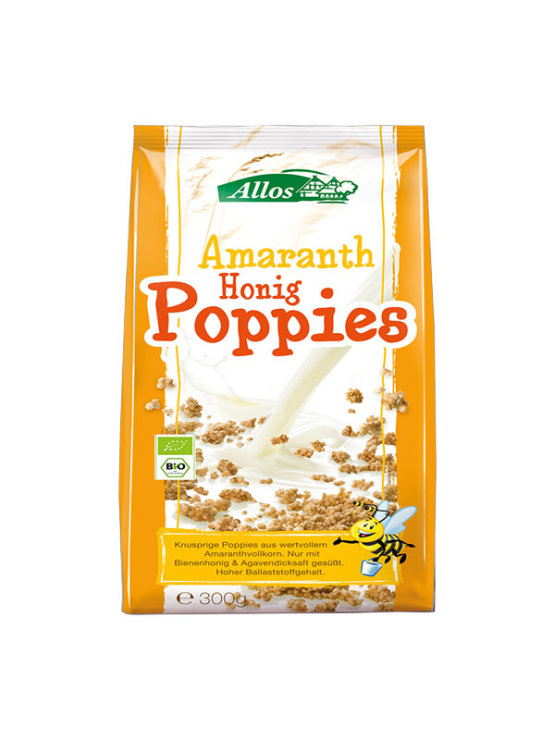 Amaranth-Pops mit Honig – Biologisch 300g Allos