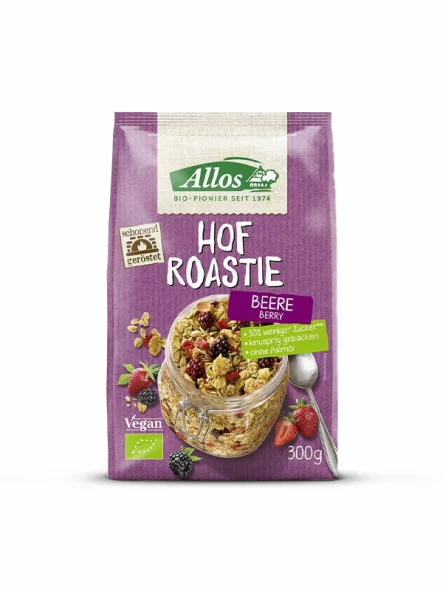 Allos Granola mit Beeren – Biologisch in einer 300g Packung