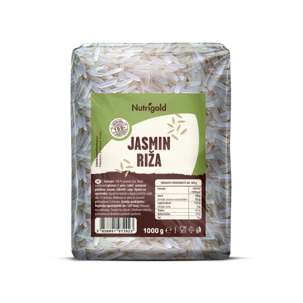 Nutrigold Jasminreis in einer 1000 Gramm Packung