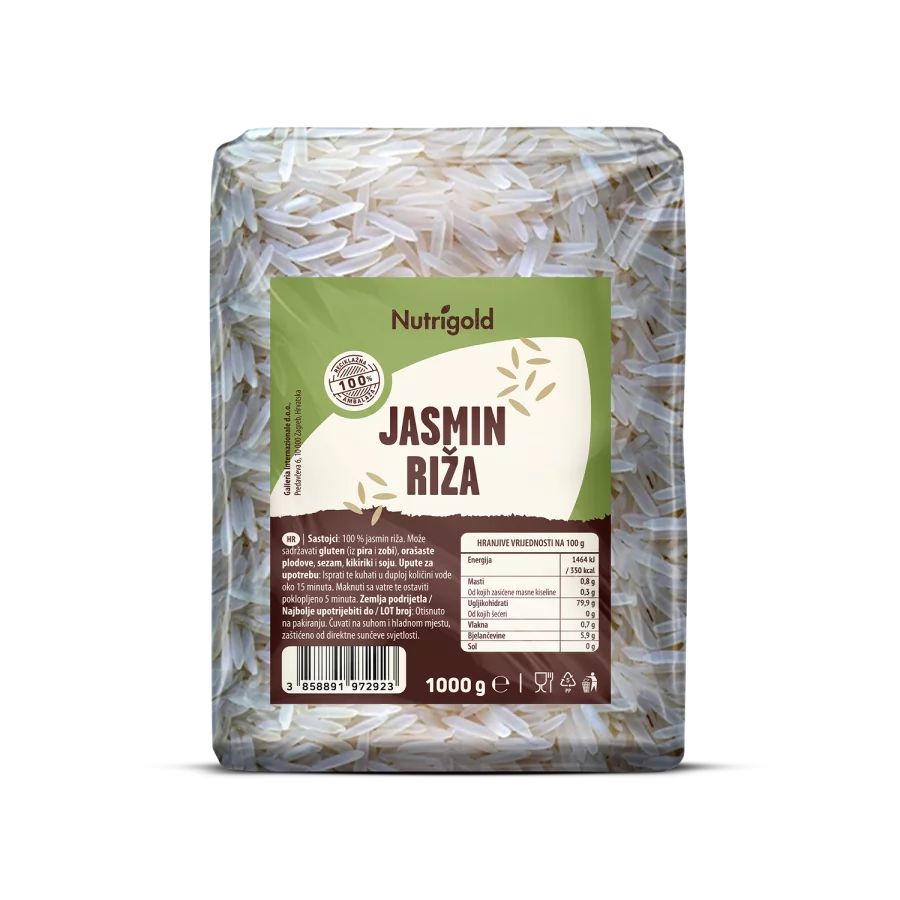 Nutrigold Jasminreis in einer 1000 Gramm Packung