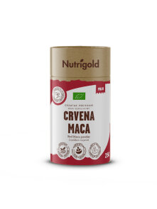 Nutrigold Rotes Maca Pulver Biologisch in einer 250g Packung