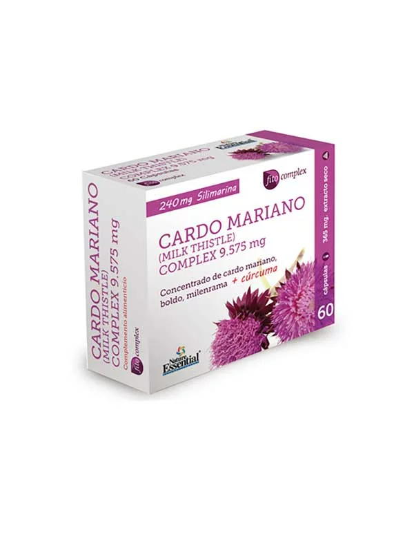 Nature Essential Mariendistel-Komplex 9575mg mit 60 Kapseln