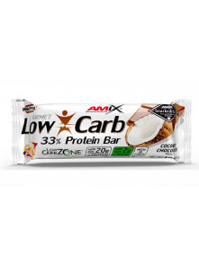 Low Carb 33% Proteinriegel – Kokosnuss und Schokolade 60g Amix