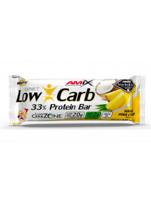 Low Carb 33% Proteinriegel – Hawaii Pina Colada 60g Amix