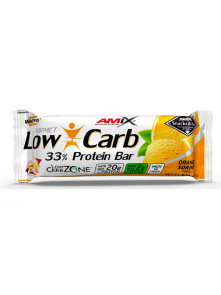 Low Carb 33% Proteinriegel – Orangensorbet 60g Amix