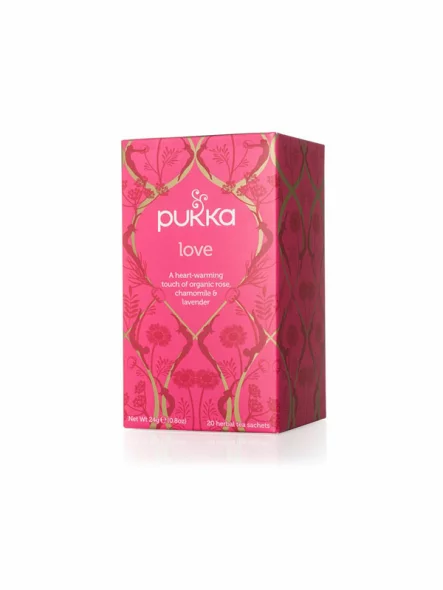 Pukka Love Tee Biologisch in einer 24g Packung