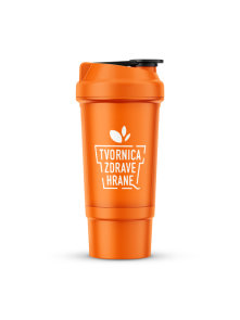 Nutrigold Smart Shaker mit zusätzlichem Behälter – Orange 500ml