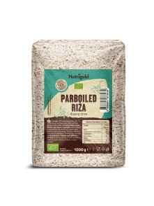 Reis Parboiled – halbgekocht/gedämpft Biologisch 1000g Nutrigold