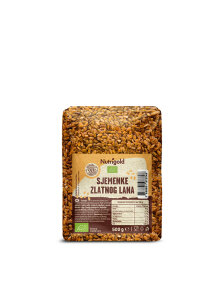 Nutrigold Goldene Leinsamen – Biologisch in einer 500g Packung