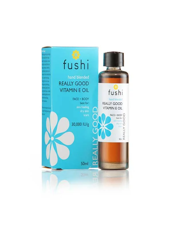 Fushi Really Good Vitamin E – Hautöl  in 50ml-Glasverpackung