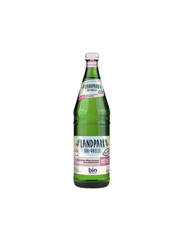 Landpark Natürliches Mineralwasser - 750 ml in der Glasflasche