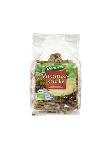 Getrocknete Ananas – Biologisch 100g Dennree