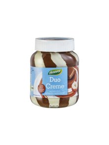 Duo-Aufstrich aus Haselnüssen und Milch – Biologisch 400g Dennree