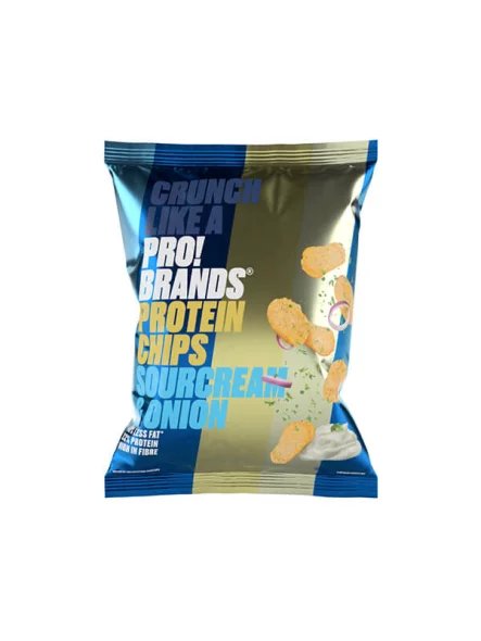 Fcb Brands Chips ProteinPro  – Sour Cream & Onion in der 50g Packung