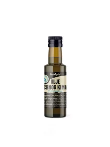 Nutrigold biologisches kaltgepresstes Schwarzkümmeröl in 100 ml-Glasflasche
