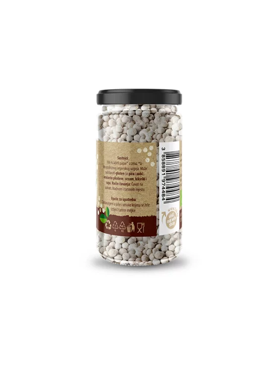 Weiße Pfefferkörner – Biologisch 50g Nutrigold